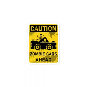 Zombie Car Sticker