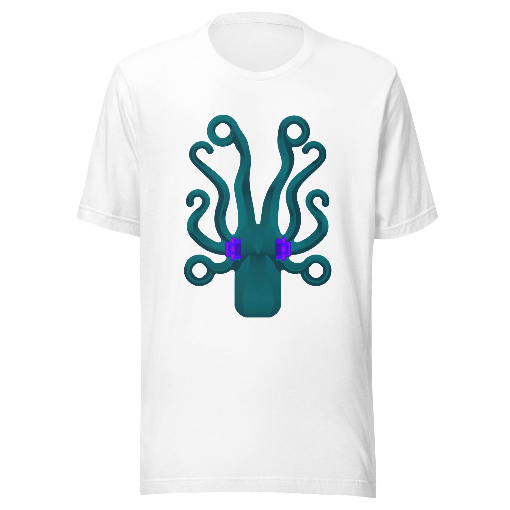 Turquoise Kraken T-shirt - Image 3